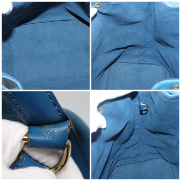 LOUIS VUITTON Epi Noe Shoulder Bag Toledo Blue M44005 LV Auth gh458 - Picture 15 of 16